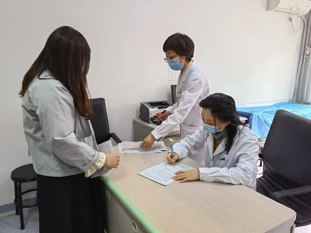 对接种各环节进行周密安排
